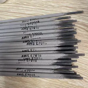 E7018 Arc Welding Rods 1/8'' 3/32'' 5/32'', Low Hydrogen Carbon Steel, Low Spatter, High Deposition Efficiency, High Strength And Toughness, American Welding Society Standard, High Quality Welding Material for Professionals
