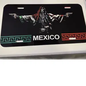 Santa m licensed plate personalized