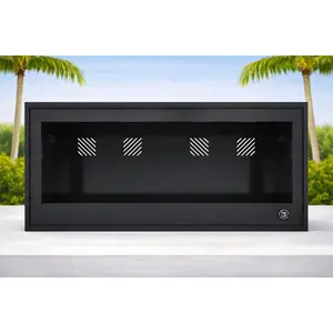 48"x24"x24" Premium PVC Reptile Enclosure | 4'x2'x2' V2 Reptile Cage w/ Tempered Glass Panels