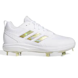 adidas Mens Icon 8 Baseball Baseball Sneakers Shoes - White