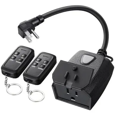 Dimmer with 2 Remotes