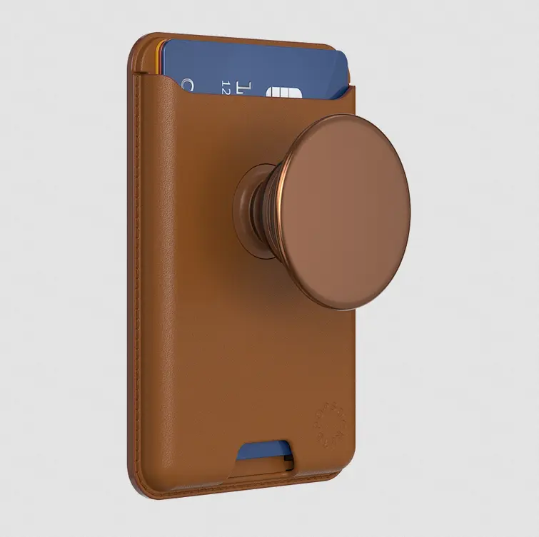 popsockets Cognac  Softgoods MagSafe PopWallet+