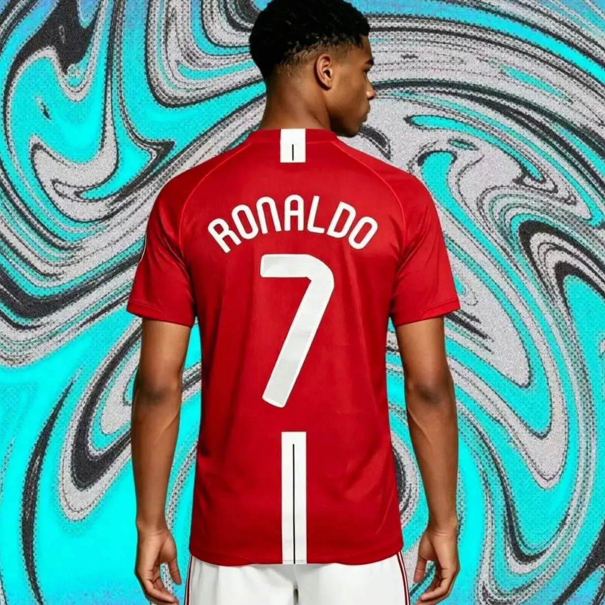 2526 Home-Away Black Short Long Sleeve Soccer Jersey