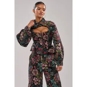 PRETTY LADY BROCADE BOLERO