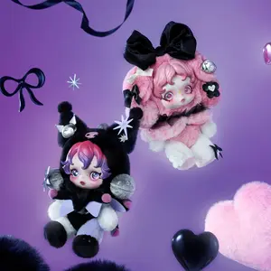 [VT] SKULLPANDA × MY MELODY × KUROMI Plush Soft Huggable Cute Girly Gifts