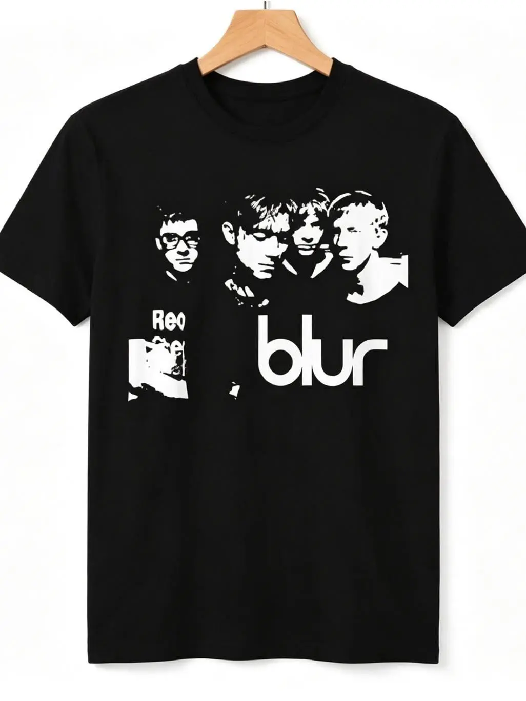 Blur Graphic T-Shirt, Classic Britpop Music Tee, Vintage Cotton Apparel