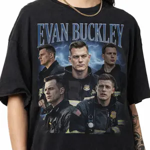Vintage 90s Graphic Style Evan Buckley T-shirt Gift For Fan