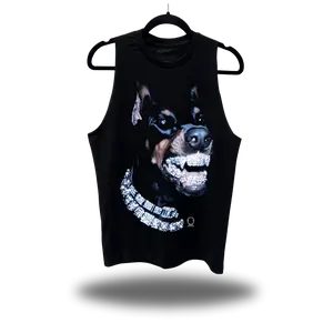 TheDriveClothing Dog In Me Classic Tank Top – Y2K Streetwear Graphic Tank, TikTok Viral Gym Shirt, Grunge Biker Fashion, Alt Aesthetic Summer Outfit, Urban Unisex Cotton Tee