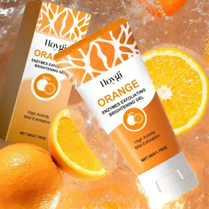 Orange Extract Facial Cleanser, Moisturizing Facial Cleanser Gel, Deep Cleansing Facial Skin Care Product for Women & Men