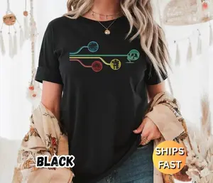 ARC Raiders Gaming Shirt Sarcastic Unisex Funny Retro Arcade Raiders Tee Video Game Emote Gamer Gift Distressed Vintage ARC Stripes