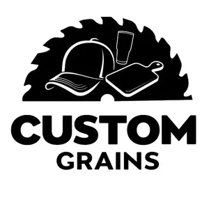 Custom Grains shop logo
