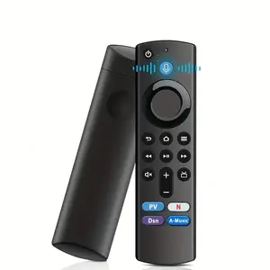 Alexa Voice Remote and TV Control - Compatible with Fire TV, Fire TV Cube, voice search, battery-powered (no wiring required) - Suitable for living rooms, home theaters, and streaming devices - Compatible with the latest Fire TV models, TV remote control