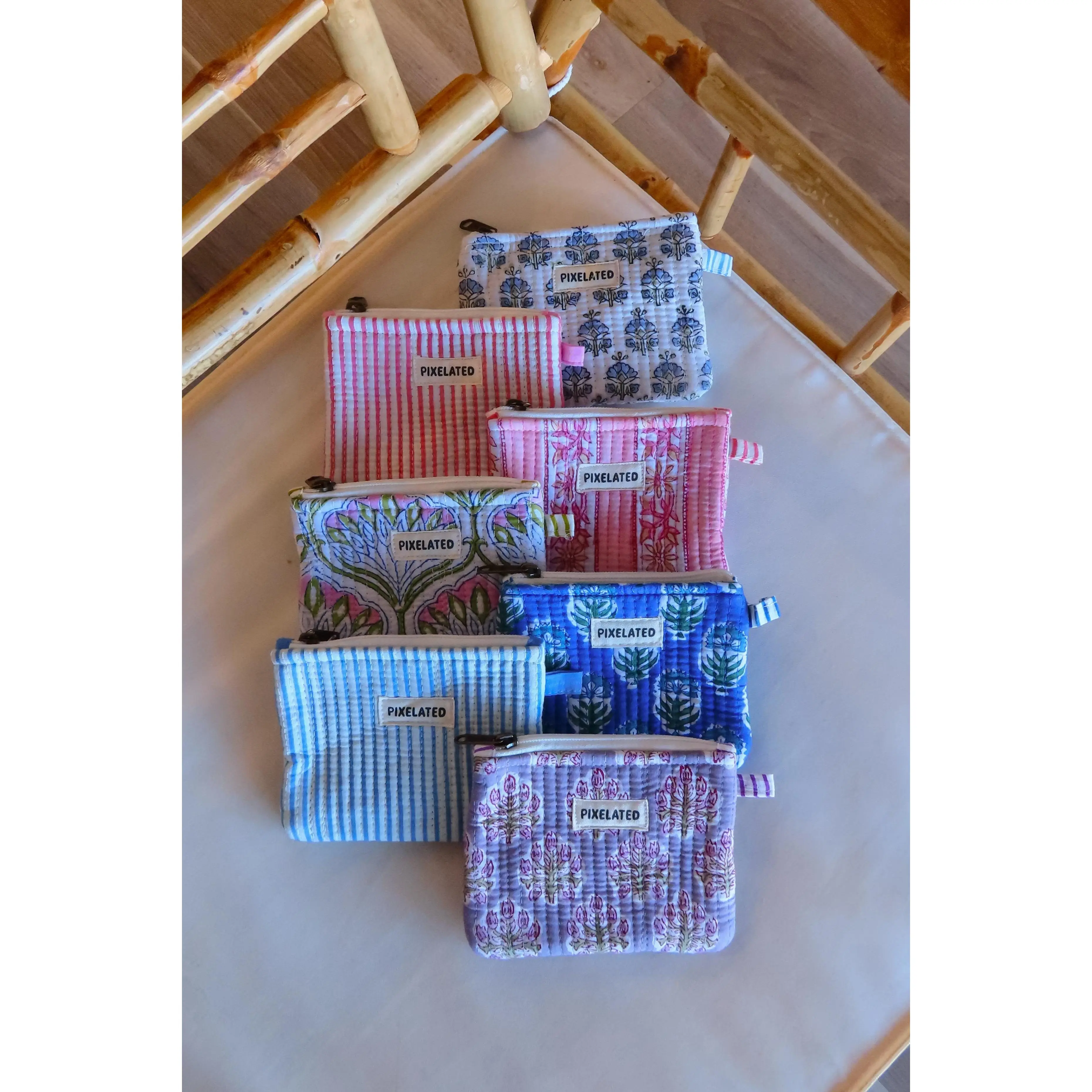 Quilted Wallet Pouch by Pixelated