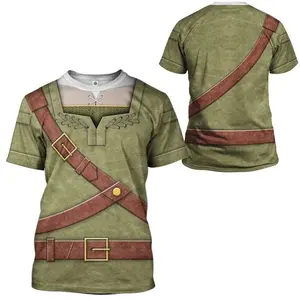 The Legend of Zelda digital print hooded sweatshirt cosplay game merchandise pullover hoodie for men