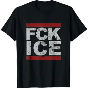 Fck Ice Distressed T-Shirt |     Unisex   T-Shirt |     Unique Gift Tee