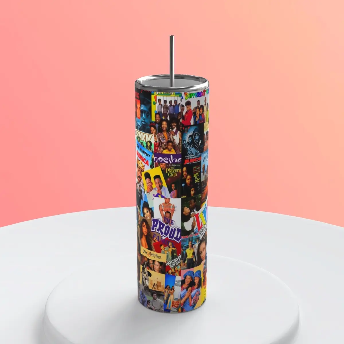 20OZ Stainless Steel 90’s sitcom & movie tumbler 20OZ Stainless Steel 90’s sitcom & movie tumbler
