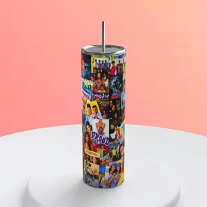 20OZ Stainless Steel 90’s sitcom & movie tumbler