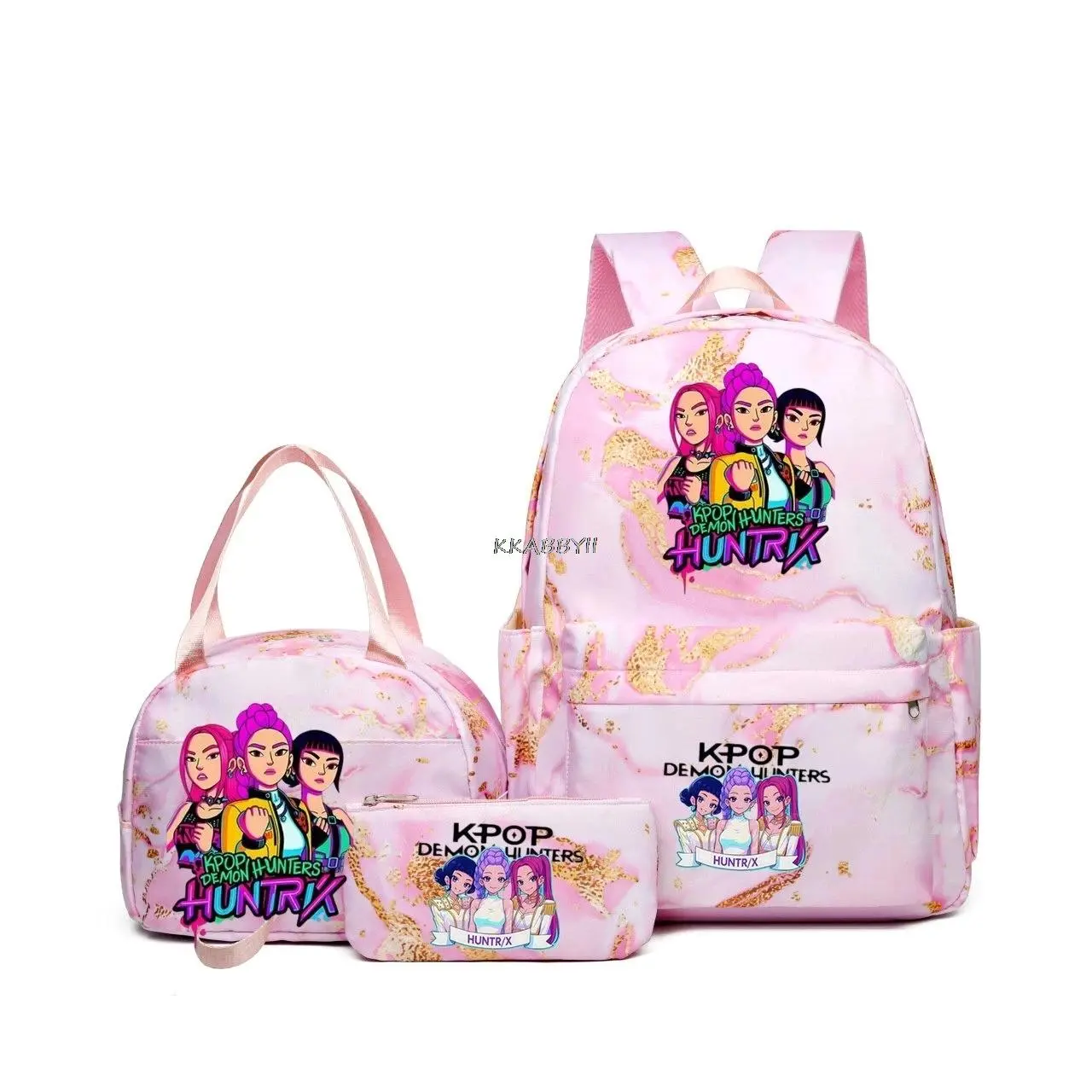 New Backpack Pink Teens Capacity Schoolbag With Shoulder Bag Travel Mochilas For Daily Use