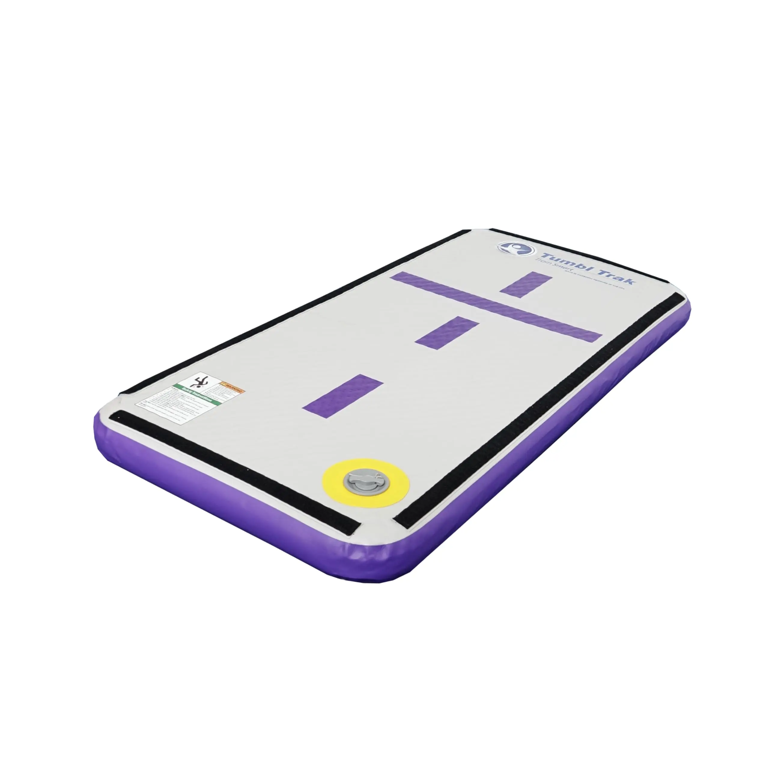 Tumbl Trak Jr. Sweet Spot, Inflatable Gymnastics Training Mat, Purple