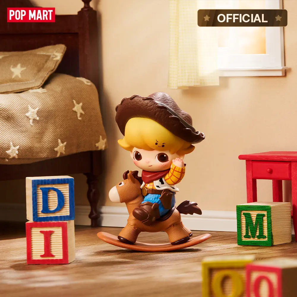 POP MART DIMOO WORLD × PIXAR Series Figures Blind Box Fun Toy