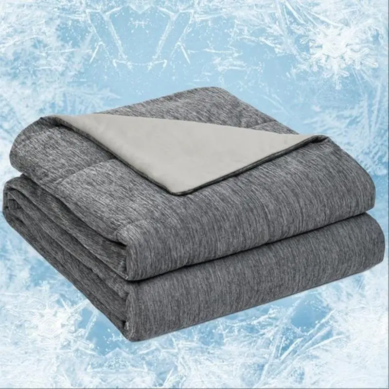 Summer Cooling Blanket, Lightweight Cool Blanket, Room Decor, Breathable Comfortable Cooling Comforter, Room Accessories, Soft Throw Blanket for Home & Office Bedding, Gift for Summer, Summer Blankets