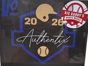 VO Hobby Authentic Jersey  Big Barry's Sports Breaks and VO Hobby Certified Autographed Jersey Trio Break and Complimentary Card