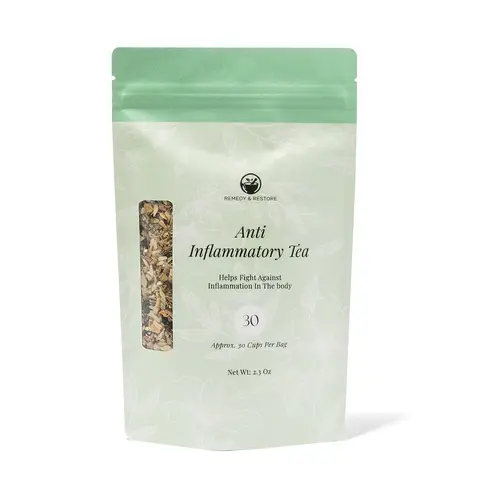 Anti-Inflammatory Tea – Natural Relief for Bloating, Joint Pain & Immune Support by Remedy & Restore Healthy Beverage