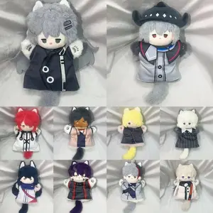Anime Game Arknights Plush Hand Puppet Doll 25CM Lappland Skadi Soft Stuffed Glove Toys Birthday Gift