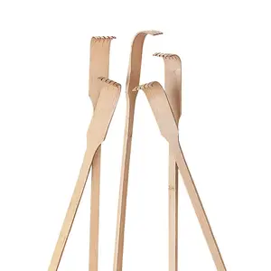 18" Extended Classic Wooden Back Scratchers - 12 Pc.