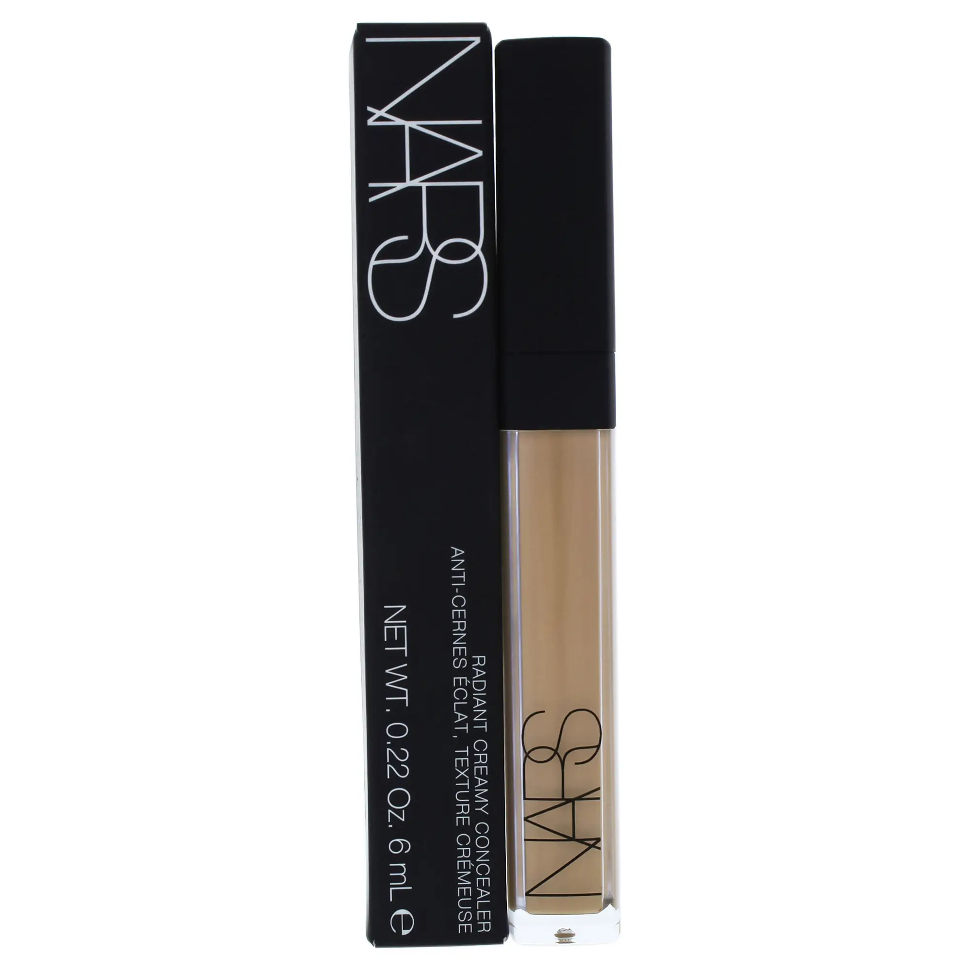 NARS Radiant Creamy Concealer for Women, Shade 2.6 Cafe Con Leche Light-Medium, Makeup with Cream Texture, 0.22 fl oz