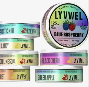 125mg Caffeine Pouches 7 cans - 7 different flavors, Extreme energy and focus, New Sport Energy beverage