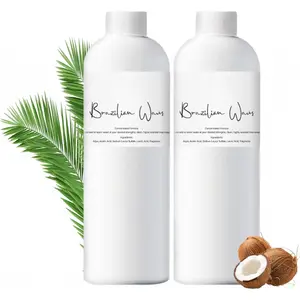 New Brazilian Wave Liquid Mop Soap, Household Floor Cleaner, Multisurface Bathroom-Kitchen Home Care Supplies (2pcs*120ML)