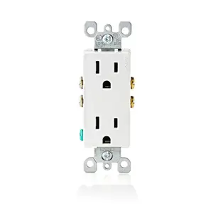 Leviton 5325 15 Amp Decora Duplex Outlet