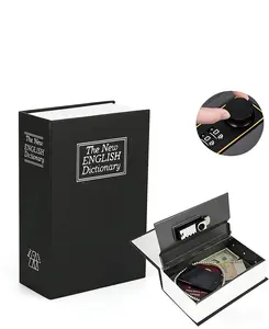 Diversion Book Safe Storage Box Dictionary Secret SafeCan with Security Combination Lock, Diversion BookHidden Safe for Storing Money, Jewelry, Gun and Passport#BookSafe