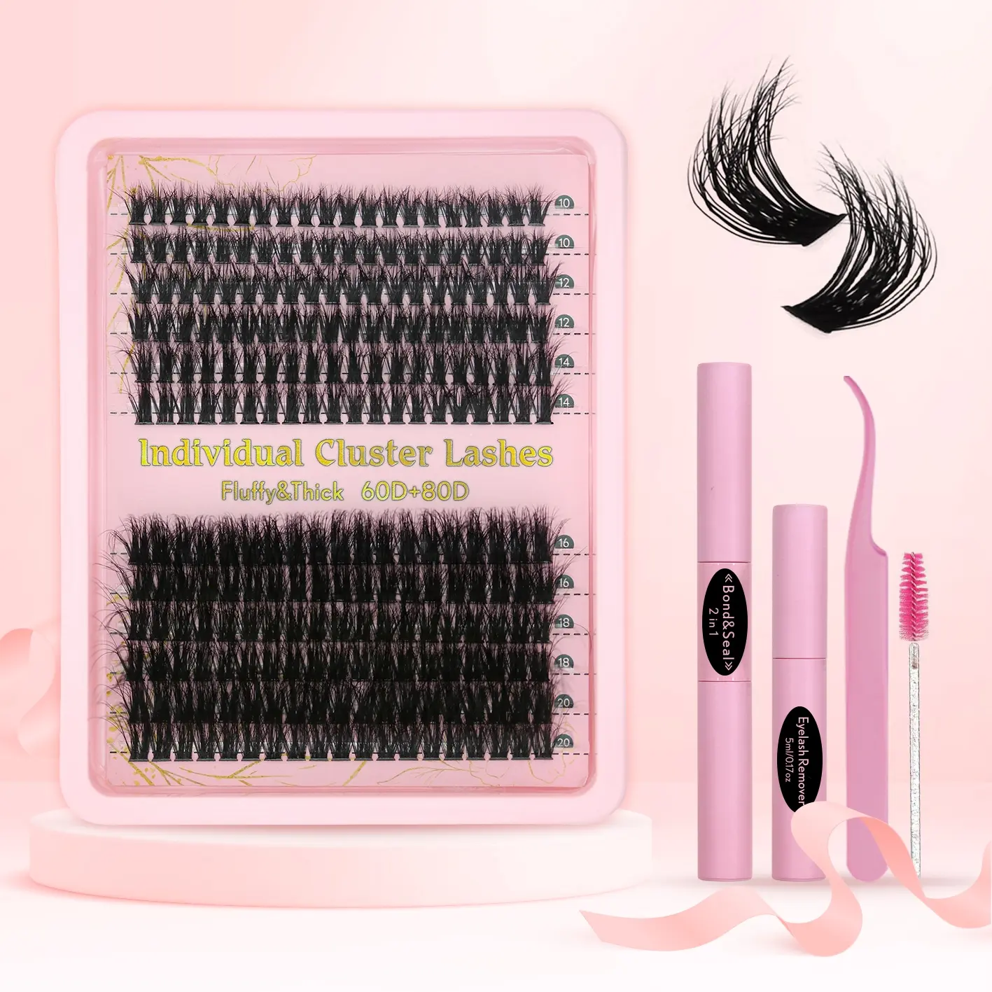 60D+80D Eyelashes Kit