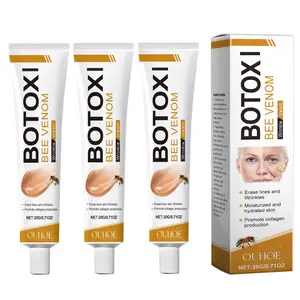 3 PCS BotoxBee Venom Wrinkle Removal Cream,Bee Venom Cream,Natural Moisturiser, Firming & Lifting Skin for All Skin Types, 20g/0.71oz