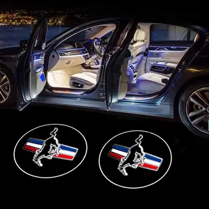 Fashion Car Door Welcome Light Logo Projection Lights for Ford Fusion Mustang Explorer F150 F250 F350 Ecosport Edge S-Max Ranger Accessories