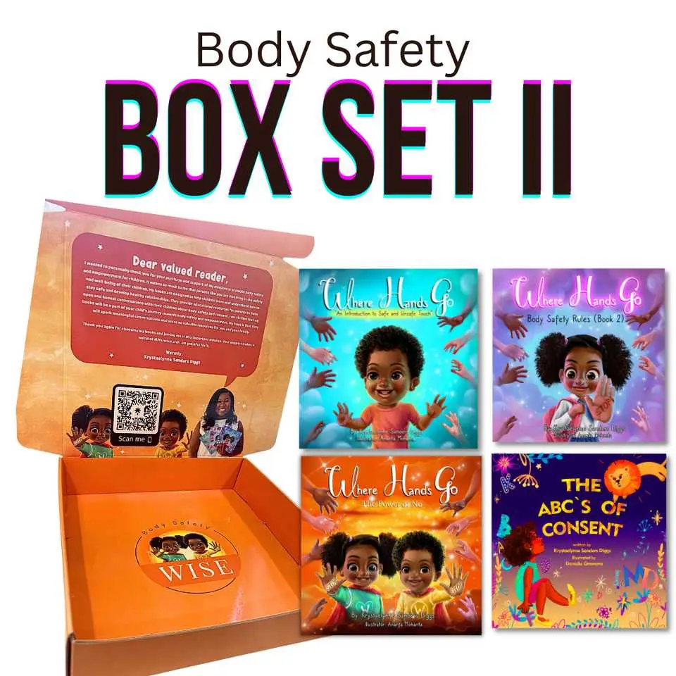(Author Signed) Body Safety Wise Box Set II: Four Book Set - Children's Books About Body Safety