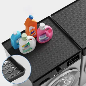 Silicone Washing Machine & Dryer Top Cover, 1 Count Non-slip Waterproof Washing Machine & Dryer Top Mat, Household Supplies for Home Kitchen