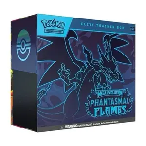 Pokemon Phantasmal Flames Elite Trainer Box, New Factory-Sealed, English Version