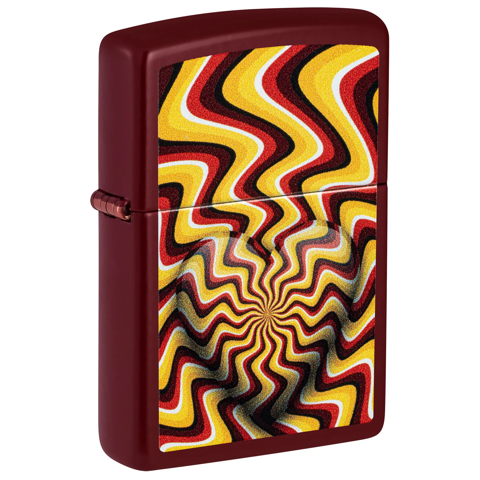 Zippo Heart Illusion Design Pocket Lighter - Made in USA