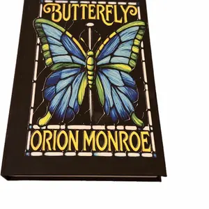 Hardcover Signed Butterfly Novel, Original Cover.  Final Quantity.
