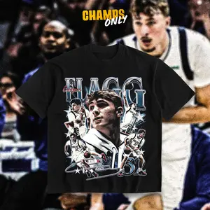 CHAMPS ONLY Cooper The Maine Event Flagg  Signature Heavy Cotton Tshirt For Basketball Fans Menswear Outfit, Gameday Shirt, Direct To Garment Breathable Print