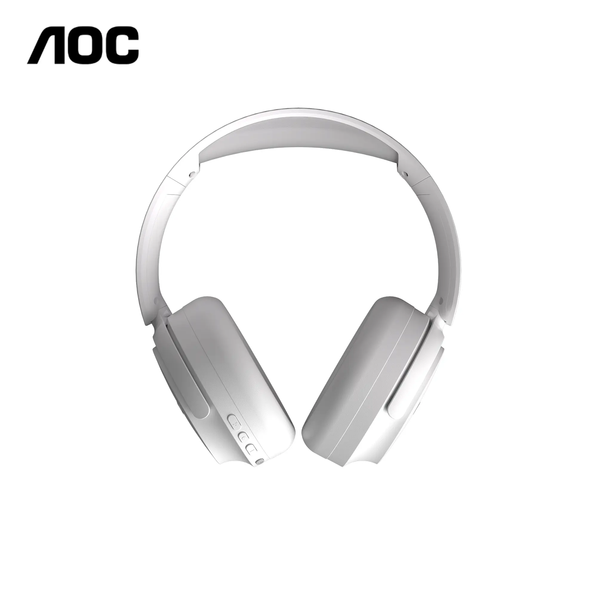 AOC ACH3501 Adjustable Wireless Gaming Headphones, Bluetooth 5.4, Active Noise Cancellation, Custom EQ, Over-Ear Memory Foam Design, Foldable Portable, for Music & Calls, Christmas Gift