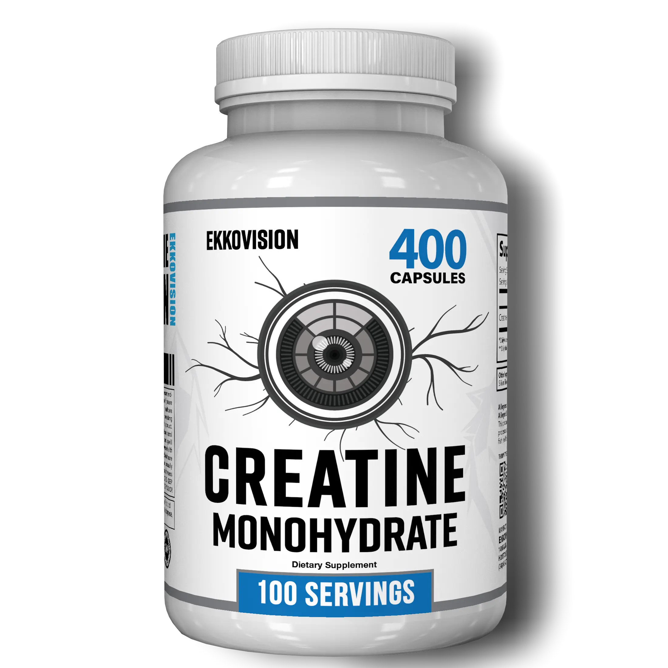 EKKO Creatine Capsules | 3rd Party Tested