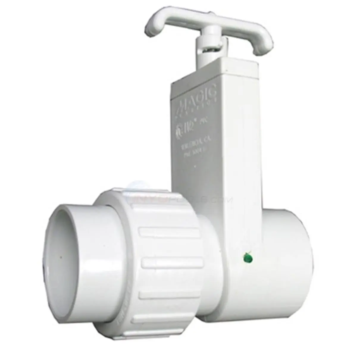 Magic Plastics Uni-Body Slide Valve, 1.5x1.5 in. Union, Plumbing Parts