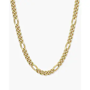 JAXXON Figaro Chain 5mm - Box Clasp - Gold JAXXON Figaro Chain 5mm - Box Clasp - Gold
