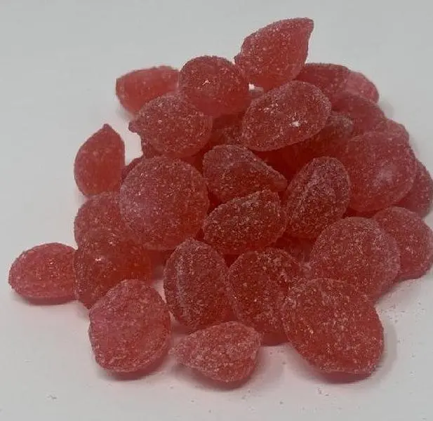 Pomegranate Hard Candy Drops 3-Pack - 13.5 Ounces of Candy