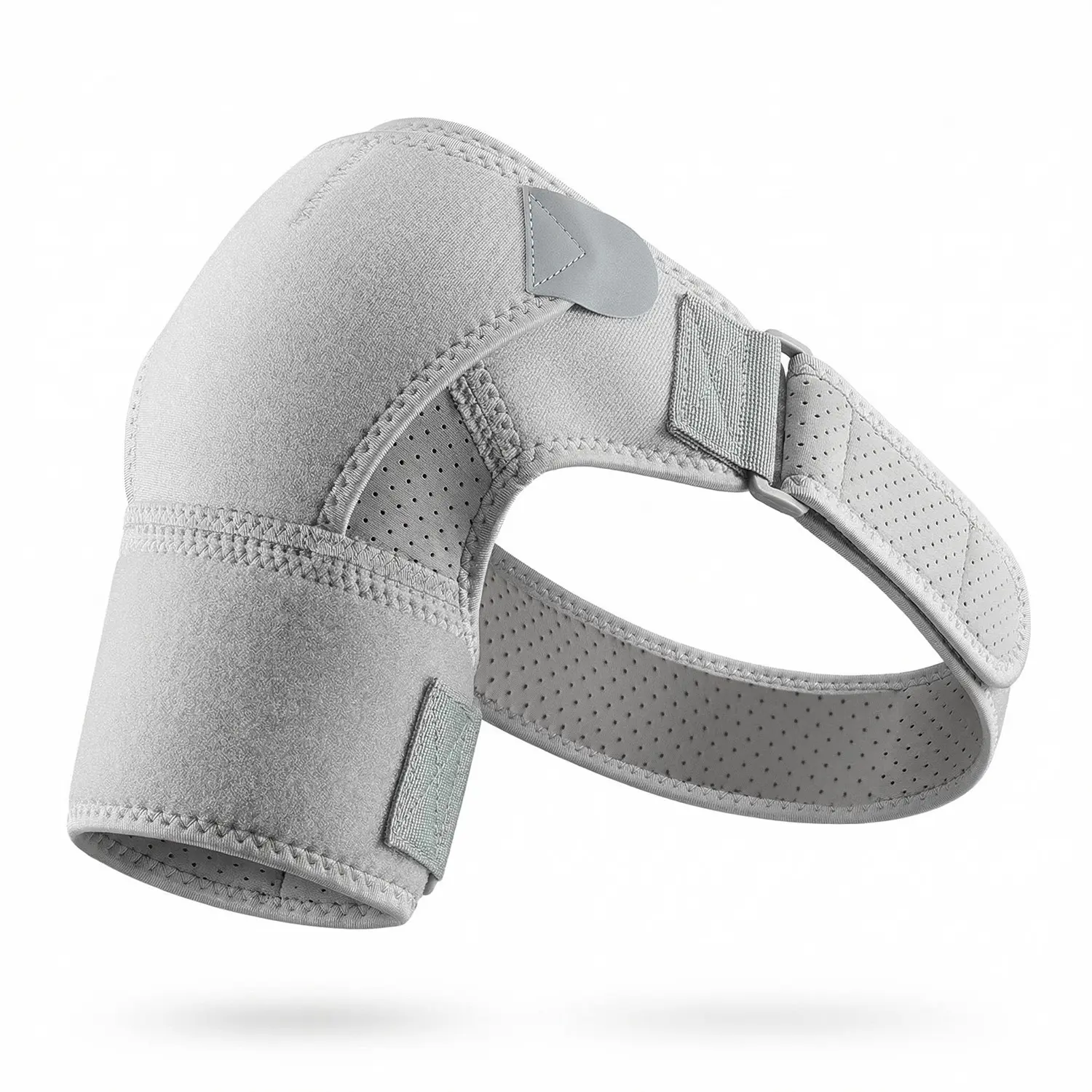 Adjustable Shoulder & Elbow Support Brace with Rotating Joint Stabilizer - -Grade Compression Sleeve for Left/Right Arm, Running, Overextension, Sports Sleeve