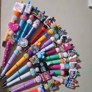 Beaded pens with focal sayings